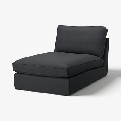 KIVIK Housse méridienne, Tresund anthracite