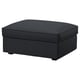 KIVIK Housse pr repose-pieds av rgt, Tresund anthracite