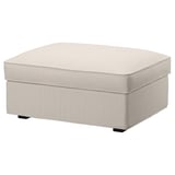 KIVIK Housse pr repose-pieds av rgt, Tresund beige clair