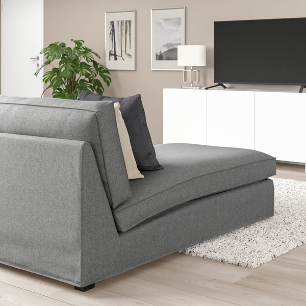 KIVIK Méridienne, Tibbleby beige/gris