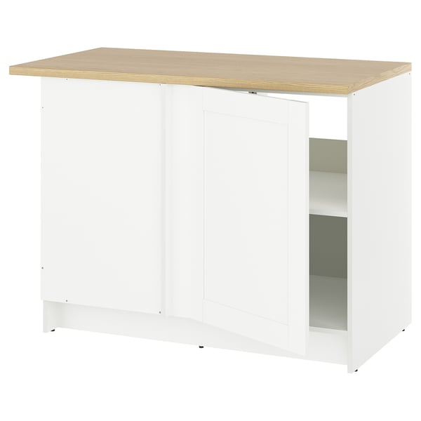 KNOXHULT Armoire inférieure d'angle, blanc cadre, 44x24x36 "