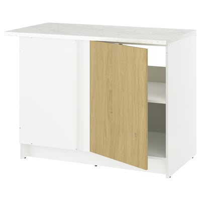 KNOXHULT Armoire inférieure d'angle, eff chêne, 44x24x36 "