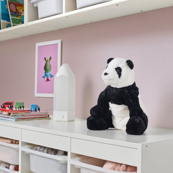 KRAMIG Peluche, blanc/noir