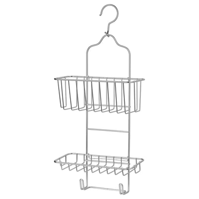 KROKFJORDEN Porte-savon pr douche , 2 étages, galvanisé, 9 ½x20 ¾ "