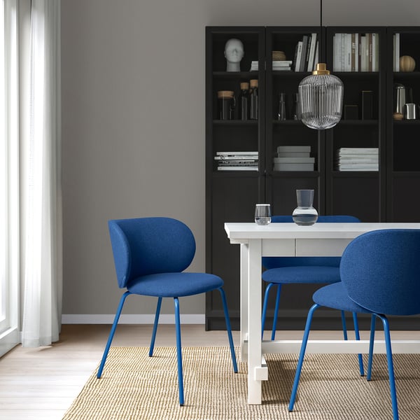 KRYLBO Chaise, Tonerud bleu