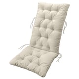 KUDDARNA Coussin siège/dossier, extérieur, gris-beige clair, 45 5/8x17 3/4 "