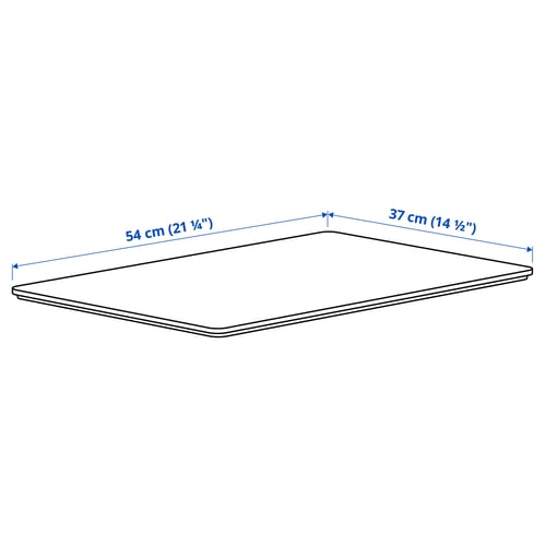KUGGIS Couvercle, bambou, 14 ½x21 ¼ "