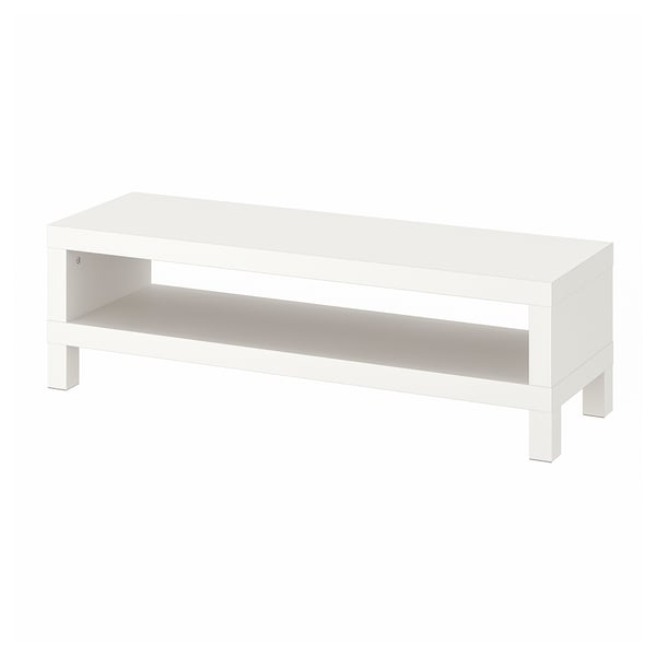 LACK Meuble télé, blanc, 47 1/4x13 3/4x14 1/8 "