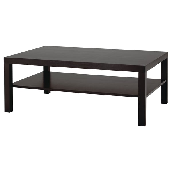 LACK Table basse, brun-noir, 46 1/2x30 3/4 "