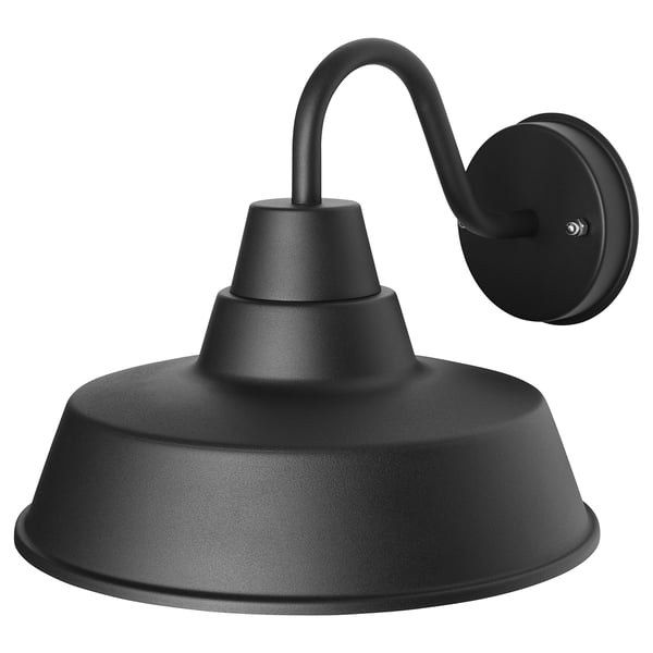 LÄGERVALL Applique, extérieur noir
