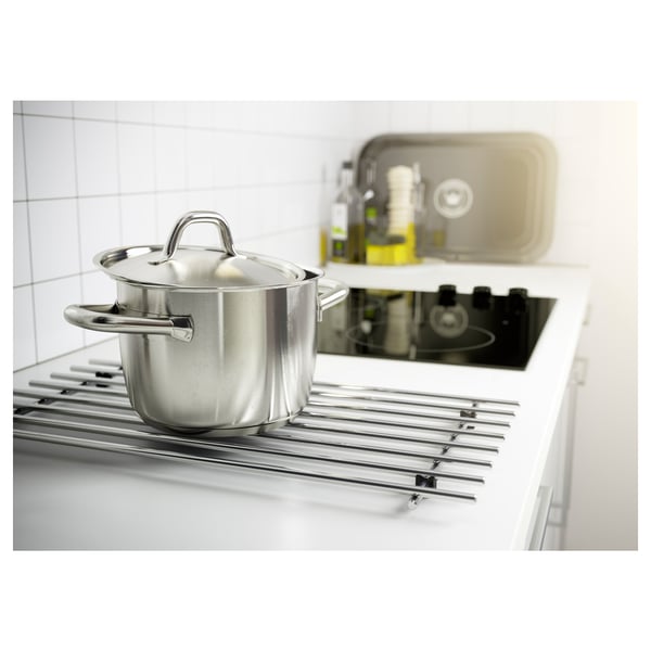 LÄMPLIG Grille dessous-de-plat, acier inox, 20x11 "