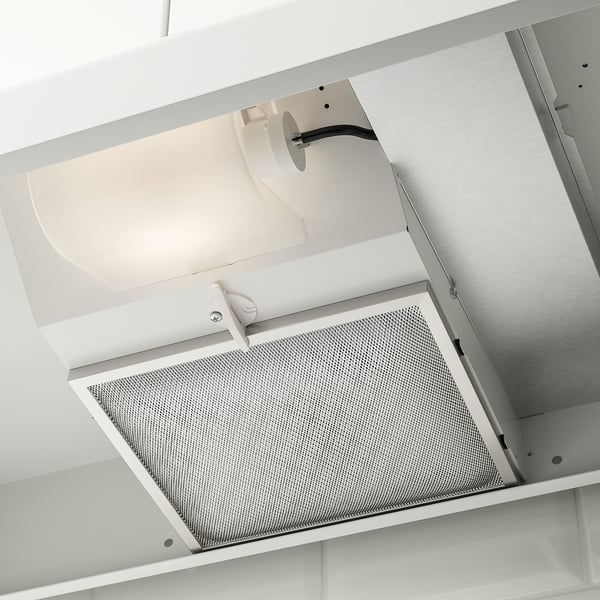 LAGAN Hotte sous armoire, blanc