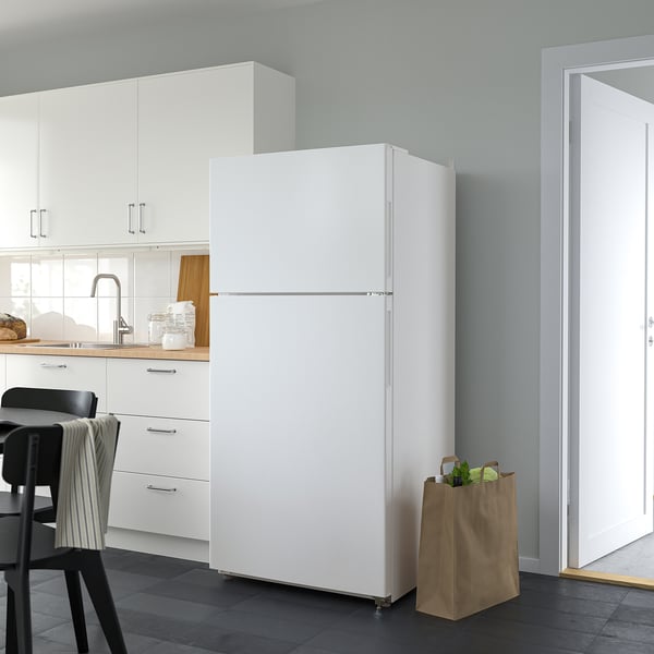 LAGAN Réfrigérateur av congél supérieur, blanc, 18.0 cu.ft