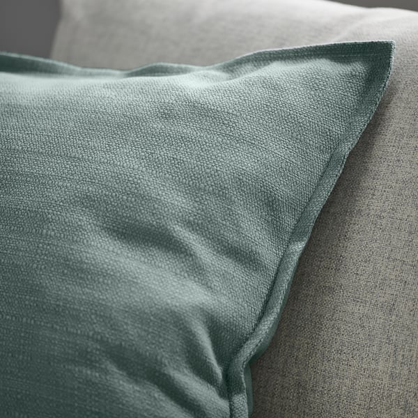 LAGERPOPPEL Housse de coussin, gris bleu clair, 20x20 "
