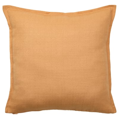 LAGERPOPPEL Housse de coussin, jaune-beige, 20x20 "