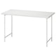 LAGKAPTEN / SPÄND Bureau, blanc, 47 1/4x23 5/8 "