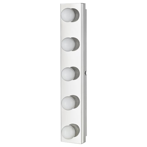 LEDSJÖ Applique à DEL, acier inox, 24 "