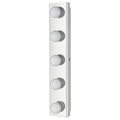 LEDSJÖ Applique à DEL, acier inox, 24 "