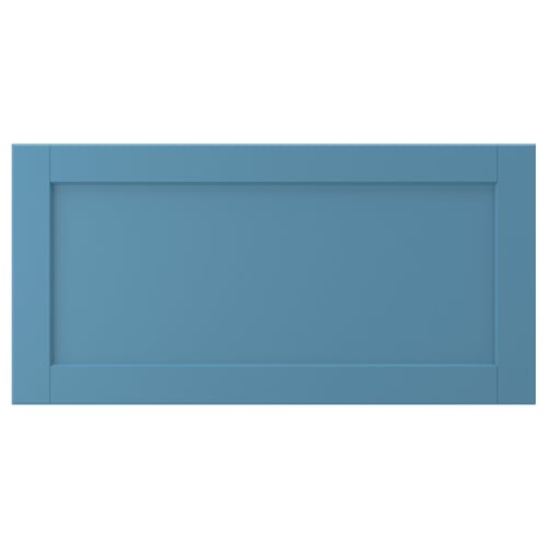 LERHYTTAN Façade de tiroir, bleu, 30x15 "