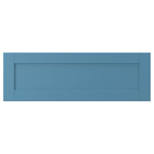 LERHYTTAN Façade de tiroir, bleu, 30x10 "