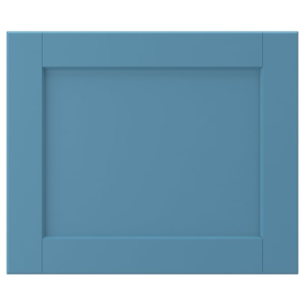 LERHYTTAN Façade de tiroir, bleu, 18x15 "