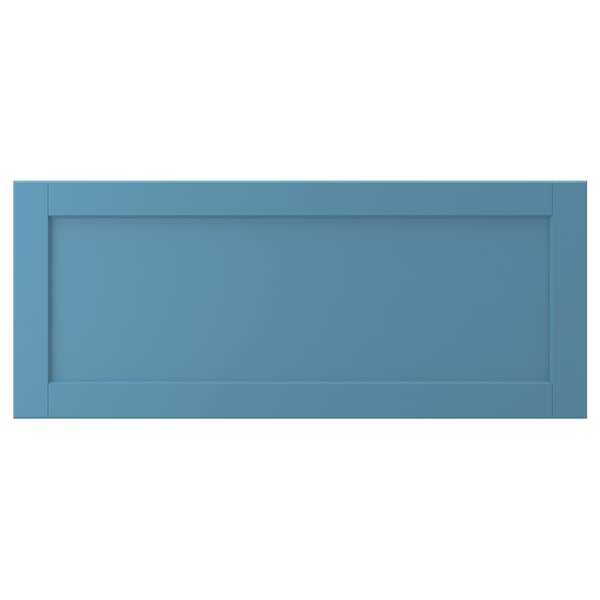 LERHYTTAN Façade de tiroir, bleu, 36x15 "