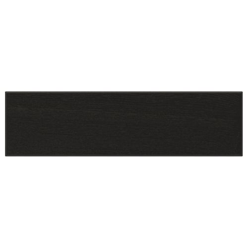 LERHYTTAN Façade de tiroir, teinté noir, 18x5 "