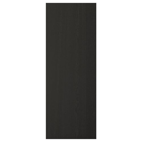 LERHYTTAN Panneau latéral de finition, teinté noir, 15x41 3/4 "