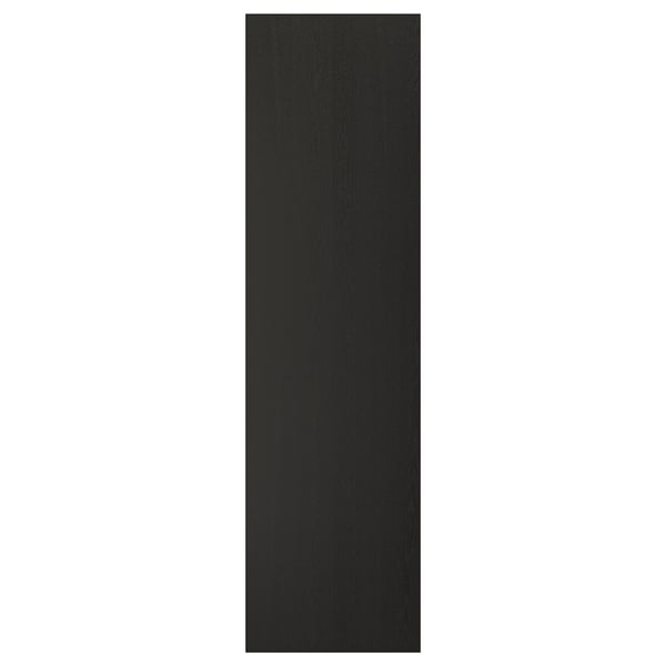 LERHYTTAN Panneau latéral de finition, teinté noir, 25x90 "
