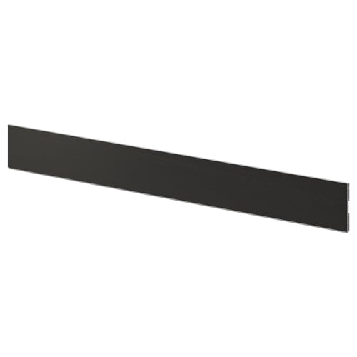 LERHYTTAN Plinthe, teinté noir, 84x4 1/2 "