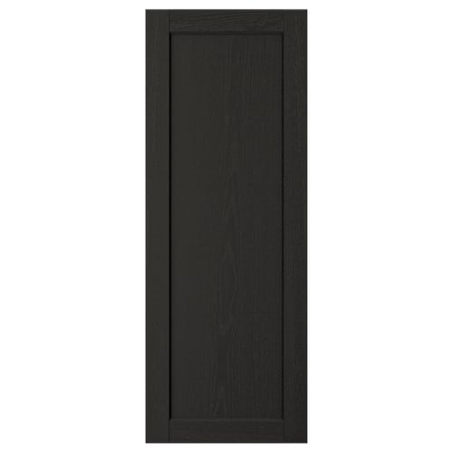 LERHYTTAN Porte, teinté noir, 15x40 "
