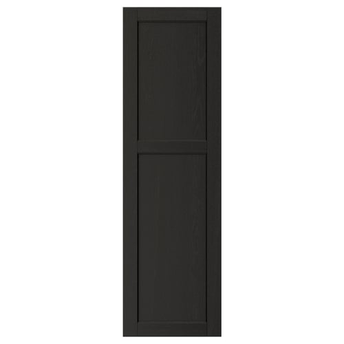 LERHYTTAN Porte, teinté noir, 15x50 "