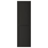 LERHYTTAN Porte, teinté noir, 18x60 "