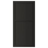 LERHYTTAN Porte, teinté noir, 24x50 "