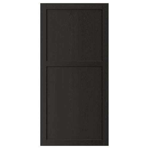 LERHYTTAN Porte, teinté noir, 24x50 "