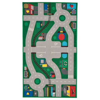 LILLABO Tapis, vert, 2 ' 6 "x4 ' 4 "