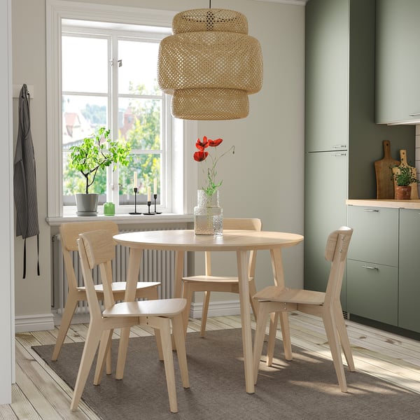 LISABO Table, frêne plaqué, 41 3/8 "