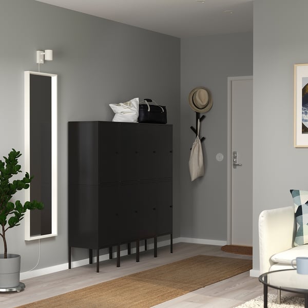 LIXHULT Rangement, anthracite, 55 1/8x13 3/4x55 7/8 "
