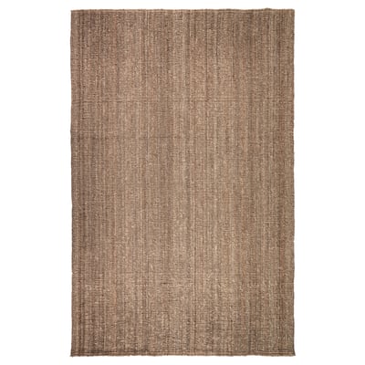 LOHALS Tapis tissé plat, écru, 6 ' 7 "x9 ' 10 "
