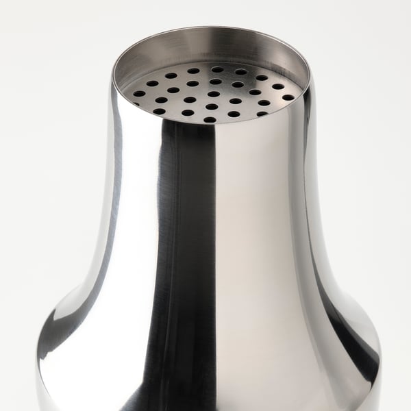 LUFTTÄT Accessoires de bar, 3 pièces, acier inox/bois