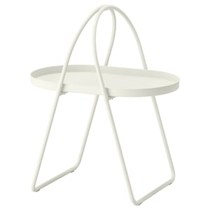 MÅBÄRSSKÄR Table basse, extérieur intérieur/blanc, 24x16 1/8 "
