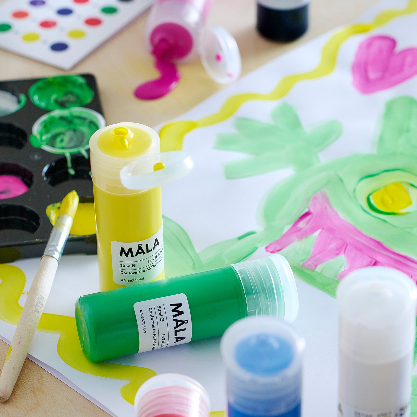 MÅLA Peinture, multicolore, 14 oz