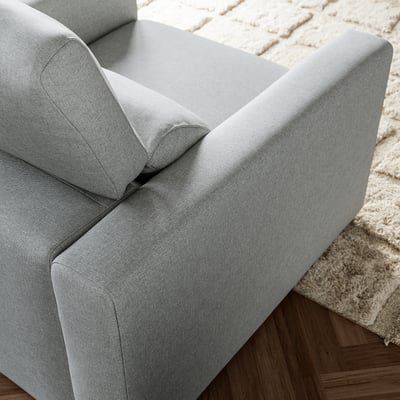 MALMKÖPING Fauteuil, Tibbleby beige/gris