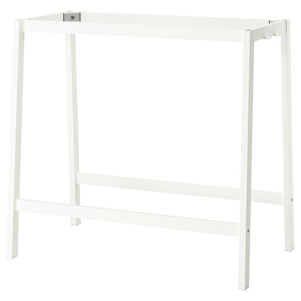 MITTZON Piètement table de conférence, blanc, 47 1/4x26 3/4x40 1/2 "