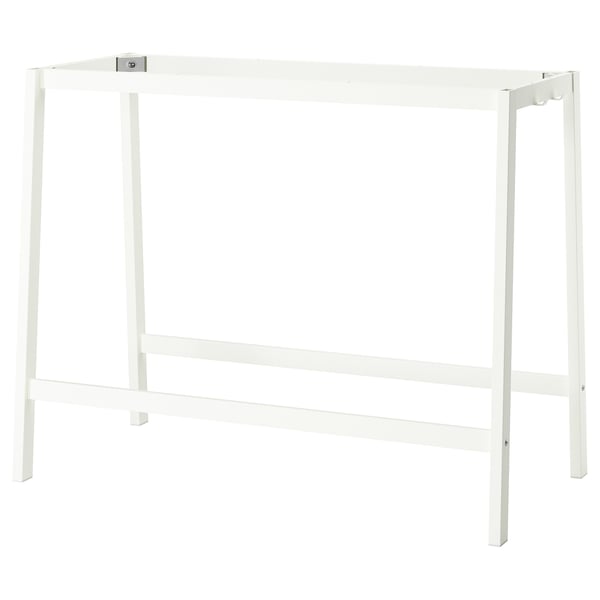 MITTZON Piètement table de conférence, blanc, 55 1/8x26 3/4x40 1/2 "