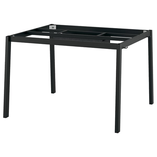 MITTZON Piètement table de conférence, noir, 47 1/4x42 1/2x28 3/4 "