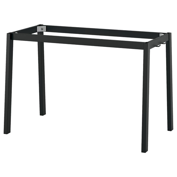 MITTZON Piètement table de conférence, noir, 47 1/4x26 3/4x28 3/4 "