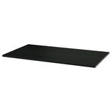 MITTZON Plateau complémentaire, teinté noir/frêne plaqué, 47 1/4x26 3/4 "
