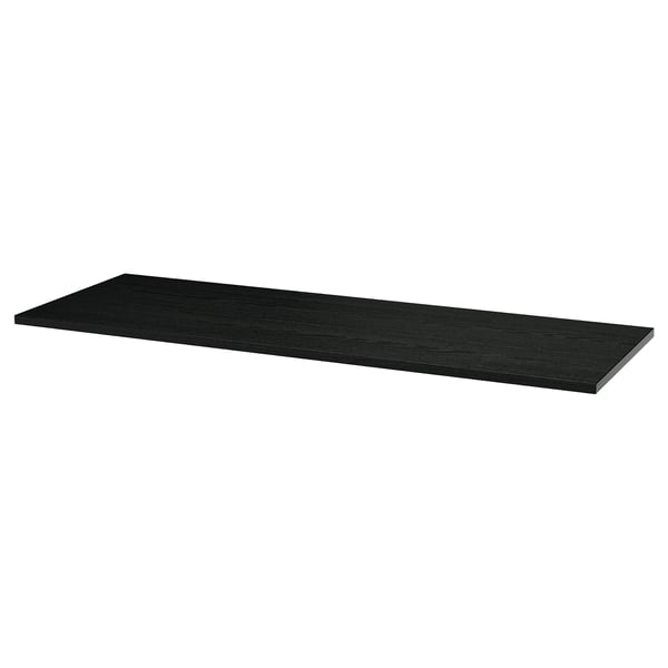 MITTZON Plateau complémentaire, teinté noir/frêne plaqué, 55 1/8x18 7/8 "
