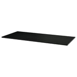 MITTZON Plateau complémentaire, teinté noir/frêne plaqué, 63x26 3/4 "